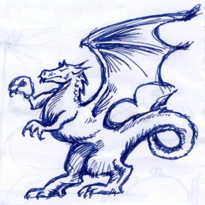 Dibujos de dragones para colorear