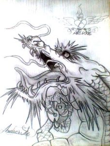 Dragon dibujo