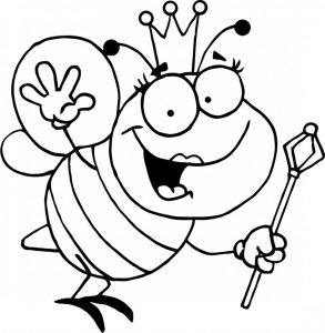 abejas para dibujar