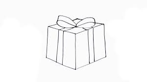 como dibujar un regalo