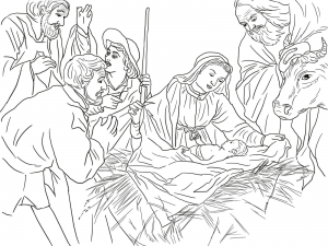 cuadros del nacimiento de jesus