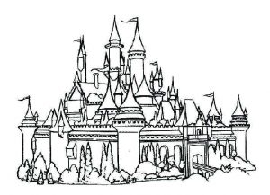 cómo se dibuja un castillo
