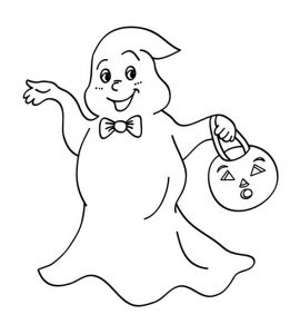 dibujos de fantasmas para niños