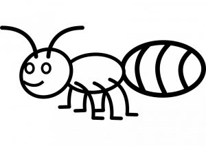 dibujos de hormigas infantiles