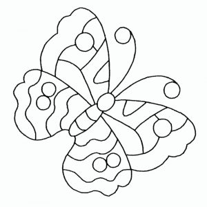 dibujos de mariposas faciles
