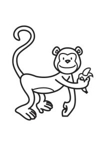 dibujos de micos