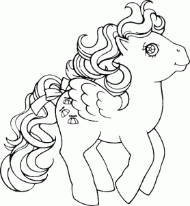dibujos de my little pony para imprimir y colorear