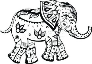 elefante caricatura