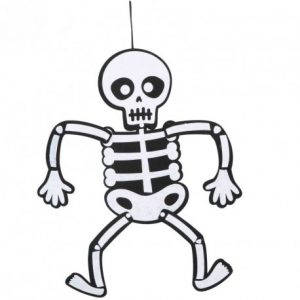 esqueleto humano para recortar