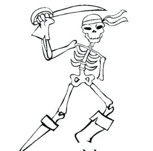 esqueleto para dibujar