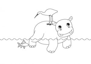 imagenes de hipopotamos animados