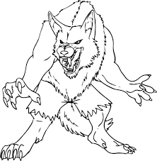 imagenes de hombres lobos para dibujar