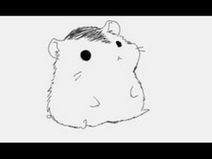 dibujos animados hamster