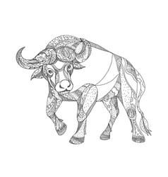 logotipos de bufalos
