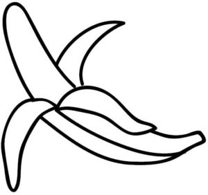 bananos para dibujar