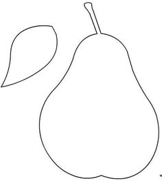 como dibujar una pera a lapiz