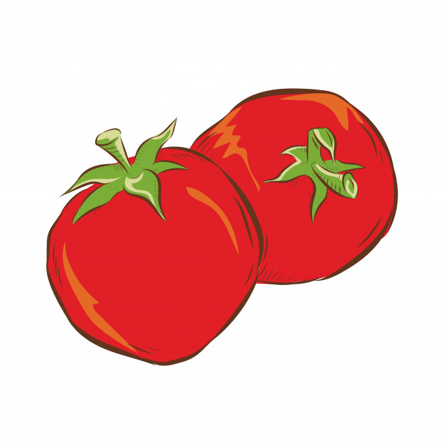 🥉 Dibujos de Tomates【+65】Deliciosos platillos para colorear