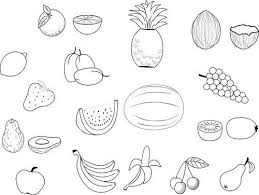 dibujos de frutas animadas