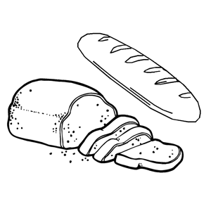 dibujos de panes