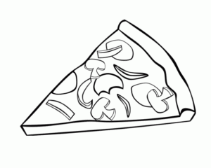 dibujos de pizzas animadas