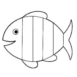 dibujos infantiles de pescados