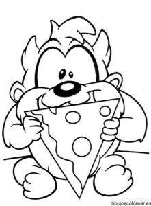 pizza dibujo animado