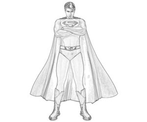 dibujar a superman