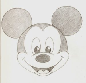 dibujar mickey mouse