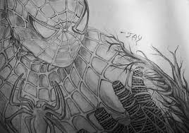 dibujo del spiderman