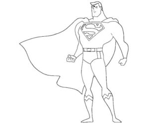 superman coloreado