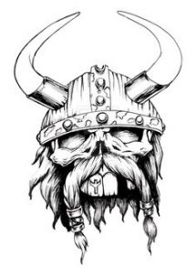 dibujos de viki el vikingo odin