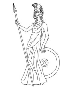 imagenes de la diosa atenea mitologia griega